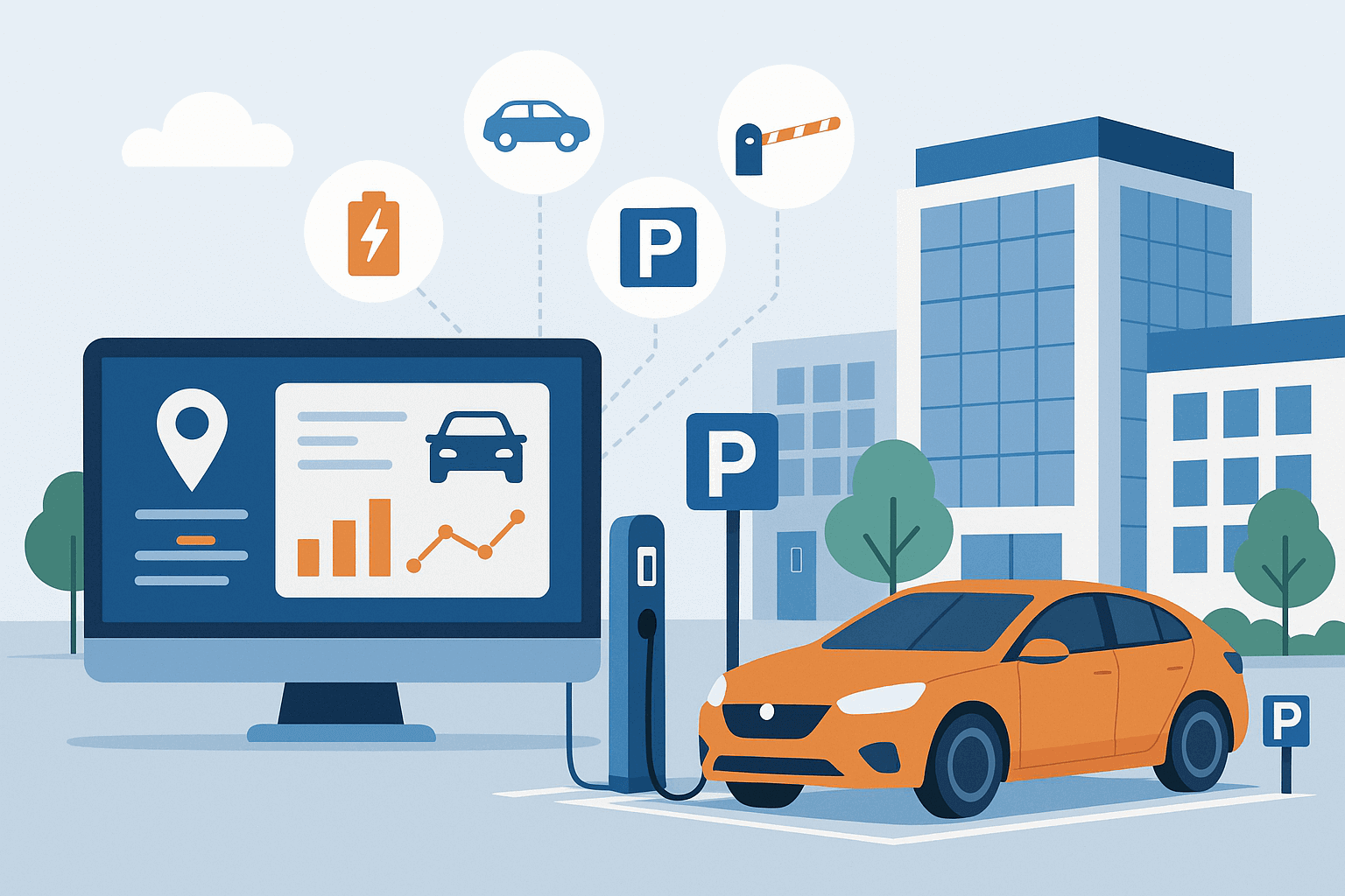 Smarte Firmengelände: Wie digitales Parkraummanagement vernetzte Mobilität ermöglicht