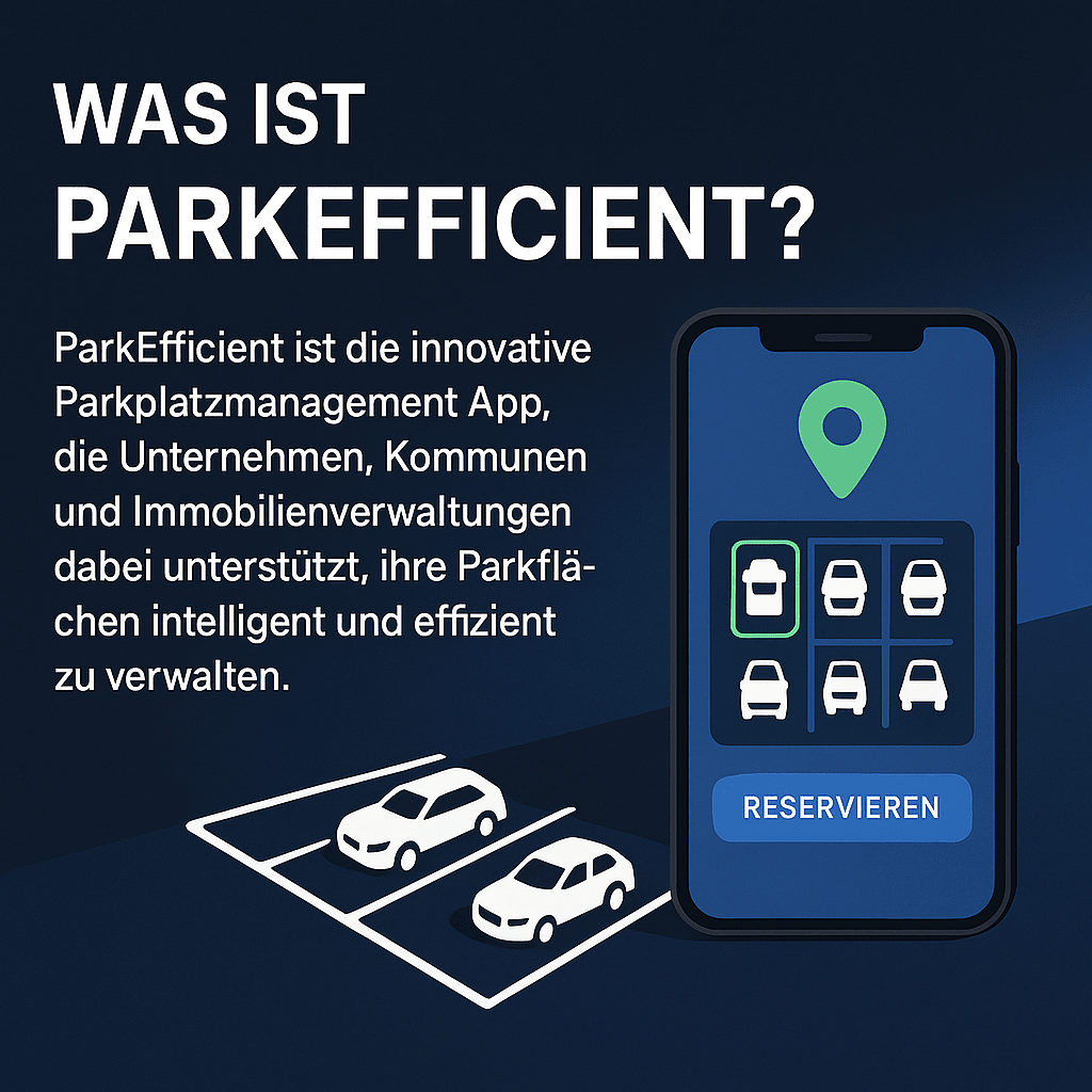 Parkplatzmanagement app