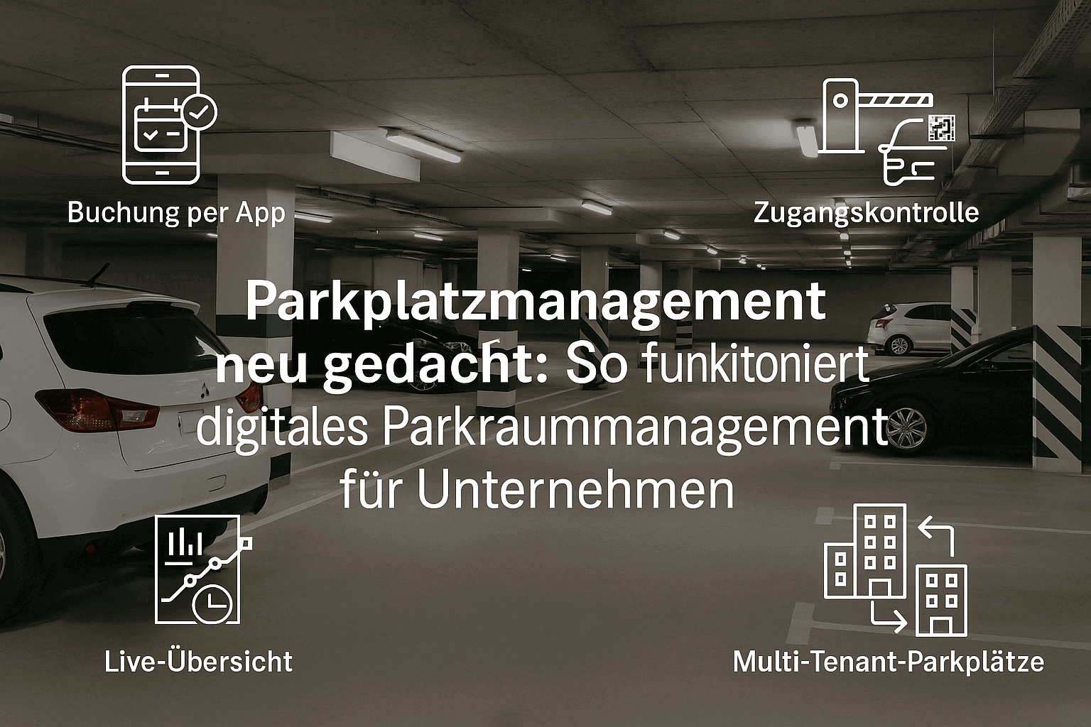Erfahren Sie, wie modernes Parkplatzmanagement funktioniert – digital, flexibel und effizient. Ideal für Unternehmen mit eigenen Stellplätzen. Jetzt informieren!