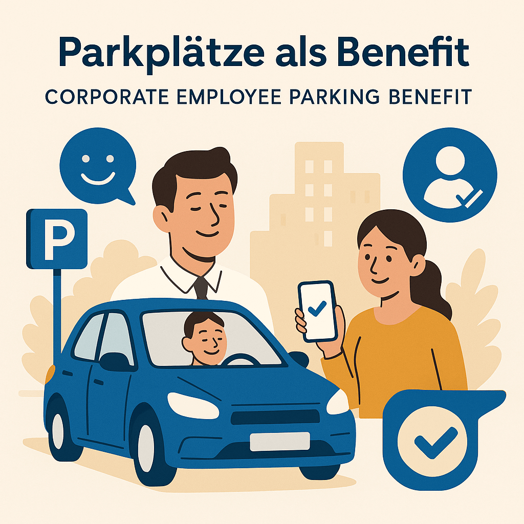 Ein reservierter Parkplatz war früher ein Luxus – heute ist er Teil moderner Mobilitätsstrategien. So nutzen Unternehmen digitale Parkplatzlösungen als Benefit zur Mitarbeiterbindung.